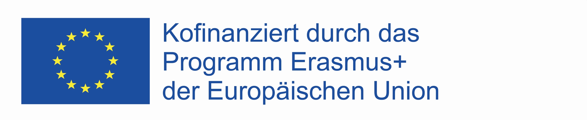 Logo Erasmus plus deutsch
