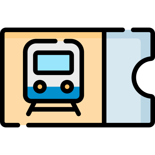 pictogramm train ticket